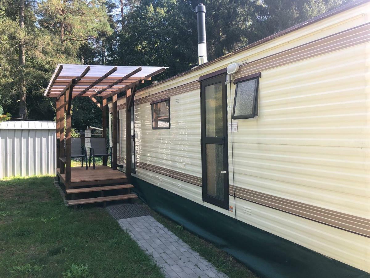 Apartamento Mobilheim Am Wald Bernau bei Berlin Exterior foto